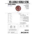 SONY XSL1236 Service Manual