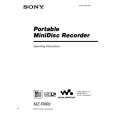 SONY MZR909 Owners Manual