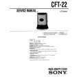 SONY CFT-22 Service Manual