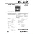 SONY HCDVX3A Service Manual