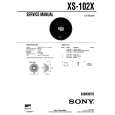 SONY XS102X Service Manual