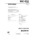 SONY MHCV818 Service Manual