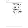 SONY CSPK-5000E Service Manual