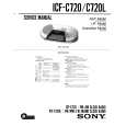 SONY ICF-C720L Service Manual