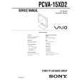 SONY PCVA15XD2 Service Manual