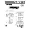 SONY TCFX707R Service Manual