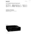 SONY STR-AV900 Owners Manual