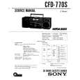 SONY CFD770S Service Manual