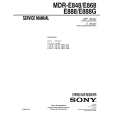 SONY MDR-E868 Service Manual