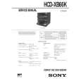 SONY HCDXB66K Service Manual