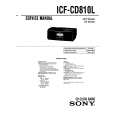 SONY ICF-CD810L Service Manual