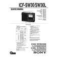 SONY ICFSW30/L Service Manual