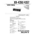 SONY XR4350 Service Manual