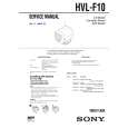 SONY HVLF10 Service Manual