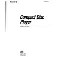 SONY CDP-297 Owners Manual