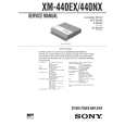 SONY XM-440EX Service Manual