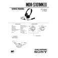 SONY MDRS101MKIII Service Manual