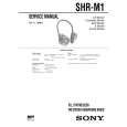 SONY SHRM1 Service Manual