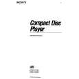 SONY CDP-C235 Owners Manual