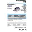 SONY DCR-DVD200 LEVEL2 Service Manual