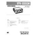 SONY VPH1000QM Service Manual