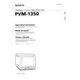 SONY PVM-1350 Owners Manual