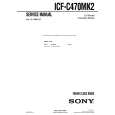 SONY ICFC470MK2 Service Manual
