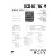SONY MHC610 Service Manual