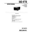 SONY IADIF70 Service Manual