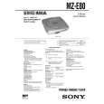 SONY MZE80 Service Manual