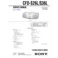 SONY CFDS36L Service Manual