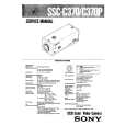 SONY SSCC370P Service Manual