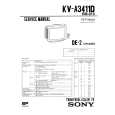 SONY KVA3411D Service Manual