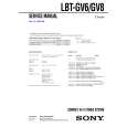 SONY LBTGV6 Service Manual