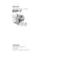SONY BVP-7 Owners Manual