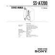 SONY SS-A7200 Service Manual