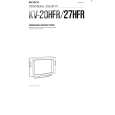 SONY KV-20HFR Owners Manual