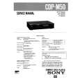 SONY CDPM50 Service Manual
