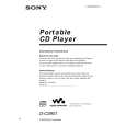 SONY DCS901 Owners Manual