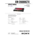 SONY XMD6000GTX Service Manual