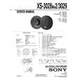 SONY XS-3029 Service Manual