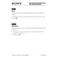 SONY MZNH9000 Owners Manual