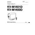 SONY KV-M1400D Owners Manual