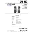SONY SRSZ30 Service Manual