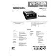 SONY VPH-1251QM Service Manual