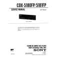 SONY CDX5181FP Service Manual