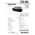 SONY CFD-S01 Service Manual