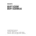 SONY BVF-V20W Service Manual