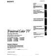 SONY KV-20TR23 Owners Manual