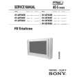 SONY KV32FX65E Service Manual